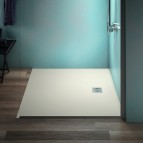 Ultraflat S+ dušas paliktnis 120x120cm+dekoratīvs rāmis,  Beach sand 4