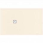 Ultraflat S+ dušas paliktnis 160x100 cm+dekoratīvs rāmis, Beach sand 3