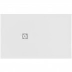 Ultraflat S+ dušas paliktnis 160x100 cm + dekoratīvais rāmis, Balts 3