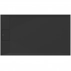 Ultraflat S i.life dušas paliktnis 120x70 cm, Jet black 4