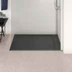 Ultraflat S i.life dušas paliktnis 120x80 cm, Jet black 6