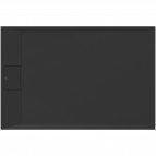 Ultraflat S i.life dušas paliktnis 120x90 cm, Jet black 5
