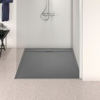 Ultraflat S i.life dušas paliktnis 120x120 cm, Concrete grey 4