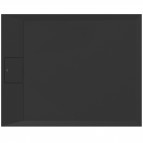 Ultraflat S i.life dušas paliktnis 100x80 cm, Jet black 4