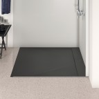 Ultraflat S i.life dušas paliktnis 120x100 cm, Jet black 4