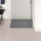 Ultraflat S i.life dušas paliktnis 90x70 cm, Concrete grey 3