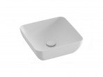 UNI 380 S SLIM 380x380mm ​Izlietne bez pārplūdes, balta matēta