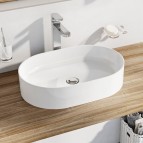 Керамический умывальник Ceramic Slim O 550x370mm