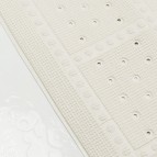 Unilux pretslīdošais paklājs, 35x70 cm, PVC, bēžs 3