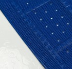 Unilux pretslīdošais paklājs, 35x70 cm, PVC, tumši zils 3