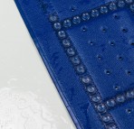 Unilux pretslīdošais paklājs, 35x70 cm, PVC, tumši zils 4