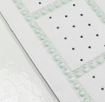 Unilux pretslīdošais paklājs, 35x90 cm, PVC, balts 2