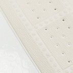 Unilux pretslīdošais paklājs, 35x90 cm, PVC, bēžs 2