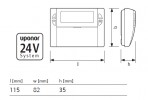 Uponor taimeris I-35 ar displeju 2