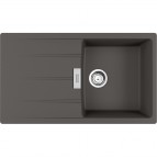 Centro CNG 611-86 virtuves izlietne abpusēja, 860x500 mm, PopUp vadība 10