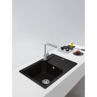 Urban UBG 611-78XL virtuves izlietne abpusēja,780x500 mm, PopUp vadība 7
