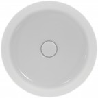 Uz virsmas liekama izlietne IPALYSS 40X40 cm ROUND, Matt White 7