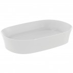 Uz virsmas liekama izlietne IPALYSS 60X38 cm OVAL, Matt White