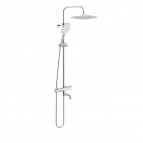 Valtemo CORTE WHITE-S THERMOSTATIC Dušas sistēma, Chrome