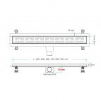Valtemo SMARTLINE BASE Dušas kanāls, 90 cm 3