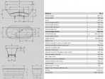 Vanna Vaio Duo Oval 180x80 cm, bez paneļa,ar ECF, balta 2