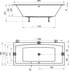 Vanna Formy 02 SLIM 180x80 cm 4