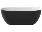 Ванна Freedom W 166 x 80 см, Белоснежный/Черный 3