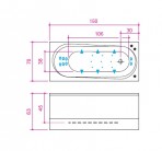 Vanna Modul 150x70 cm 4