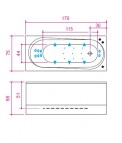 Vanna Modul 170x75 cm 4