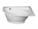 SPN Olivija vanna 150x100 cm, Balta 6