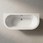Onda brīvi stāvoša vanna 175x76x61 cm, Balta 4