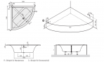 Vanna Subway 130x130 cm 2