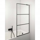 Vannas sieniņa Noris Cor Black Deep 2 120x150 cm