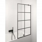 Vannas sieniņa Noris Cor Black Deep 3 70x150 cm