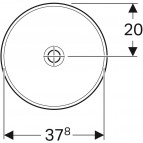 Variform Раковина Встраиваемая без перелива, 40 cm 3