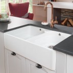 V&B Farmhouse 80 X virtuves izlietne, CERAMIC, 795x500mm, manual  4