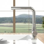 V&B Modern Steel кухонный смеситель, 1 jet, polished Stainless Steel 5