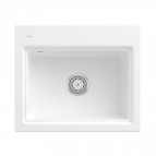 V&B Subway Style 60 S virtuves izlietne, CERAMIC, 600x510mm, manual
