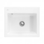 V&B Subway Style 60 S virtuves izlietne, CERAMIC, 600x510mm, manual
