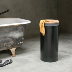 Veļas grozs 35 l, Black body / Cork Lid 7