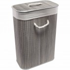 Veļas Kaste BAMBU,pelēka