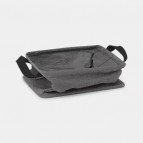 Brabantia salokama veļas soma 35 L, Pepper Black 4