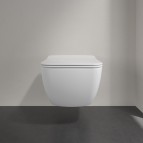 Venticello piekaramais WC pods ar SC Slim vāku ar C+, balts 4