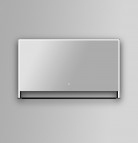 Vento Gradara spogulis ar LED apgaismojumu un plauktu 120x70 cm