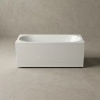 Viana akmens masas vanna 160x71.5x65.5 cm, Balta