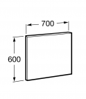 Victoria basic spogulis 70 cm 2