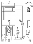 Viega Eco Plus WC montāžas modulis, 2