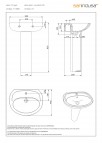 Proget Sansidusa раковина 44x55 cm 2