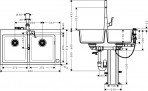 C51-F770-05 кухонная мойка c смесителем 2