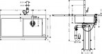 C71-F450-02 кухонная мойка c смесителем 4